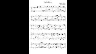 Aznavour - La Bohème - Solo Piano (Sheet Music)