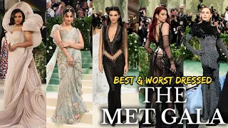 TOP 10 BEST & WORST DRESSED AT THE MET GALA 2024! (THE UNDERRATED LOOKS)