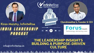 Visionary Leadership Insights! Chandrasekhar CEO, Forus Health