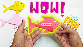 Simple and Beautiful DIY Paper Fish Craft for Beginners | @Co-Designerbunny | BUNNY.tv