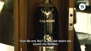 Duurste fles whisky op Schiphol