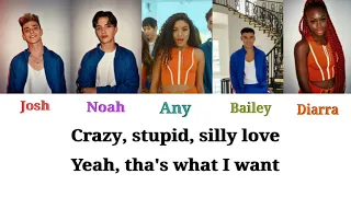 Now United - Crazy Stupid Silly Love [Color Coded Lyrics EN]