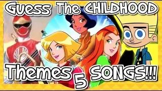 Guess The Childhood Themes!!! - Part 5