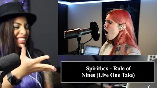 Music Teacher Reacts to SPIRITBOX - Rule of Nines (Courtney LaPlante live one take performance)