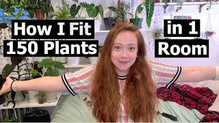 How to Optimize Small Spaces for Houseplants! | Hacks to fit more plants in less space