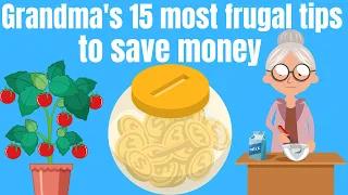 15 Secrets To Saving Money Every Day | From A Frugal Grandma😱