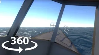 Ship Sinking 360 Video | VR 4k Experience