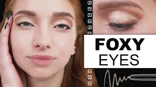 Лисий взгляд! 👁 Как сделать макияж FOXY EYES?