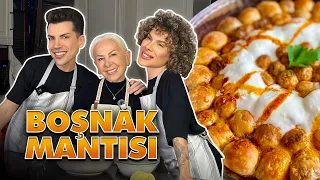 SAMET VE ANNESİ İLE BİRLİKTE BOŞNAK MANTISI YAPTIK🧑‍🍳