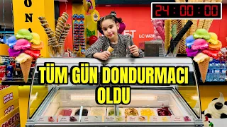 ELİF TÜM GÜN DONDURMACI OLDU !! ABONELERİMİZ İLE BULUŞMA YAPTIK !!