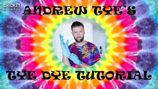 The crafty Andrew Tye's tie-dye tutorial | KFC BBL|10