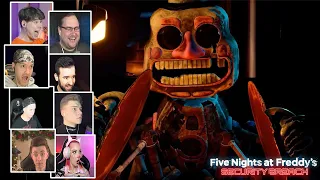 Реакция Летсплейщиков на Музыкального Парня в Five Nights at Freddy’s Security Breach