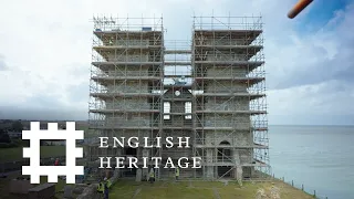 Conservation in Action: Reculver Towers and Roman Fort