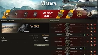 World of Tanks || Leopard 1 | 8 Kills | 5,8K Damage || 1 VS 5