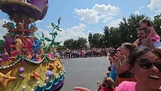 WDW Walt Disney World Parade at Magic Kingdom August 2023.