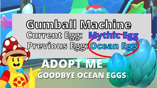 👋🏼GOODBYE TO THE WORLD🌍 - ADOPT ME OCEAN EGGS ARE GONE🌊