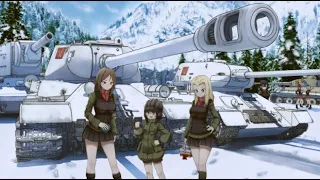 Аниме клип - Девушки и Танки AMV Дичь на танках