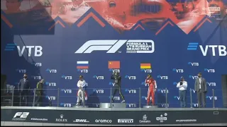 F2 2020 Sochi (sprint race) podium