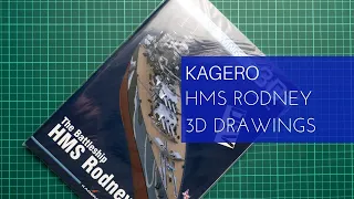 Kagero HMS Rodney 1942 Super Drawings (16070) Review