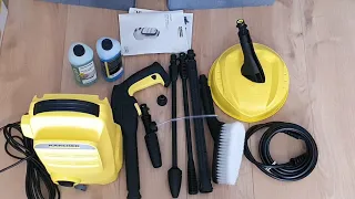 Karcher K2 Compact Car & Home Pressure Washer Unboxing