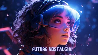 future nostalgia. // cyberpunk music // future vibes // synthwave