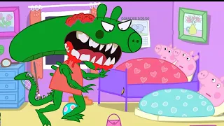 PEPPA PIG !!! Run Now! Police Keep Peppa Family Safe From Zombie (Part 02) | Peppa Pig Animation