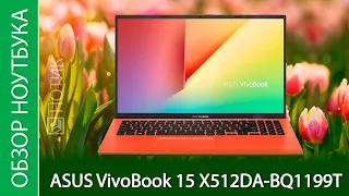 Обзор ноутбука ASUS VivoBook 15 X512DA-BQ1199T - яркий и нарядный