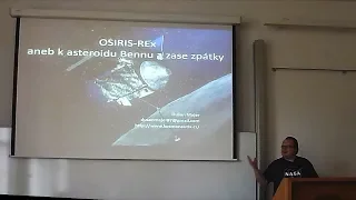 Dušan Majer: OSIRIS-REx - K asteroidu Bennu a zase zpátky (Pátečníci 31.8.2018)