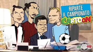 AUTOGOL CARTOON - Riparte il campionato