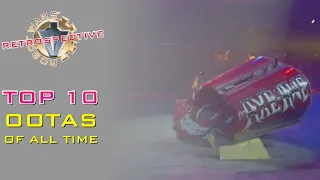 Top Ten "Out Of The Arena" Flips in Robot Wars