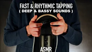 ASMR Fast & Rhythmic Tapping with Deep & Bassy Triggers (No Talking)