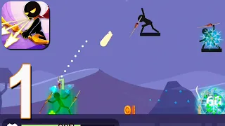 Stickman Master: Archer Legend - Gameplay Walkthrough Part 1(iOS, Android)