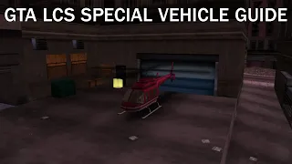 GTA LCS Special Vehicle Guide: DP Conversion for Helicopters (PSP Only)