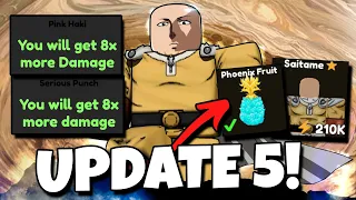 *UPDATE 5* I GOT THE NEW SECRET FRUIT! NEW VAULT & SECRETS IN ANIME PUNCH SIMULATOR!