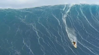 64 Foot Wave - Mike Parsons At Jaws Beach, Hawaii