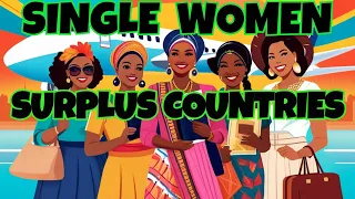 Exploring 5 Countries With a Surplus of SINGLE WOMEN I #travelguide