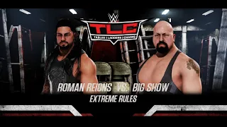 Roman Reigns vs Big Show: TLC - WWE 2K20