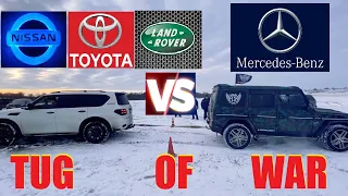 Range Rover vs G Wagon/G Wagon vs/Mercedes G class vs #gwagon VW vs G Wagon #gwagonoffroad Nissan vs