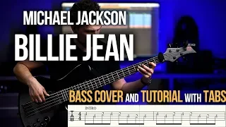 Billie Jean - Michael Jackson | BASS COVER and TUTORIAL with TABS