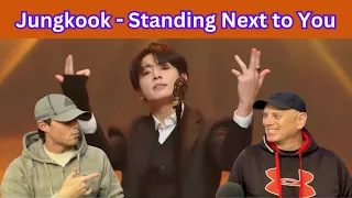 Two ROCK Fans REACT to JungKook Standing Next to You