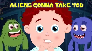 Aliens Gonna Take You | Schoolies Cartoons | Videos For Children by Kids Channel