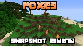 FOXES ARE HERE! (Snapshot 19w07a) | Minecraft 1.14 News