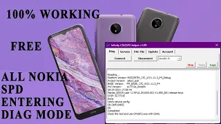 Entering DIAG mode in NOKIA Phones (SPD)