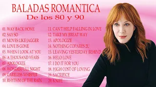 Romanticas Viejitas en Ingles 70's 80's 90s ♪ღ♫ Ⓗ  Las Mejores Baladas en Ingles de los  90's vol 12