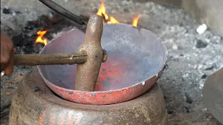 process of making kadai | how to make kadhai | blacksmith