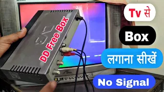 DD Free Dish Box Ko Tv Se Kaise Connect Karen | Box Bo Tv Se Kaise Connect Karen | Free Dish Reset