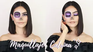 Maquillaje de Catrina Glam