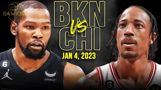 Brooklyn Nets vs Chicago Bulls Full Game Highlights | Jan 4, 2023 | FreeDawkins