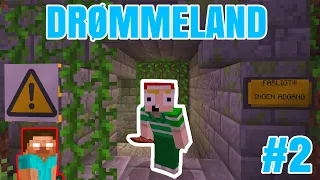 Dansk Minecraft // Drømmeland #02: HEMMELIG GROTTE!