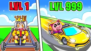 Level 1 vs Level 999 NEJRYCHLEJŠÍ AUTO v Robloxu!